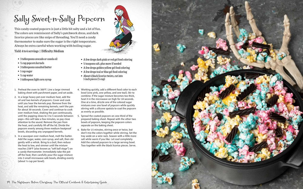 The Nightmare Before Christmas: Cookbook Gift Set