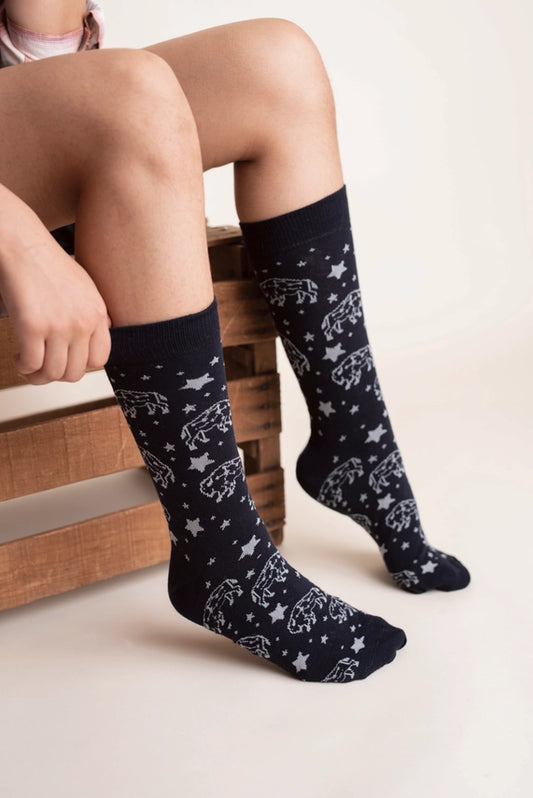 Constellation Buffalo Socks