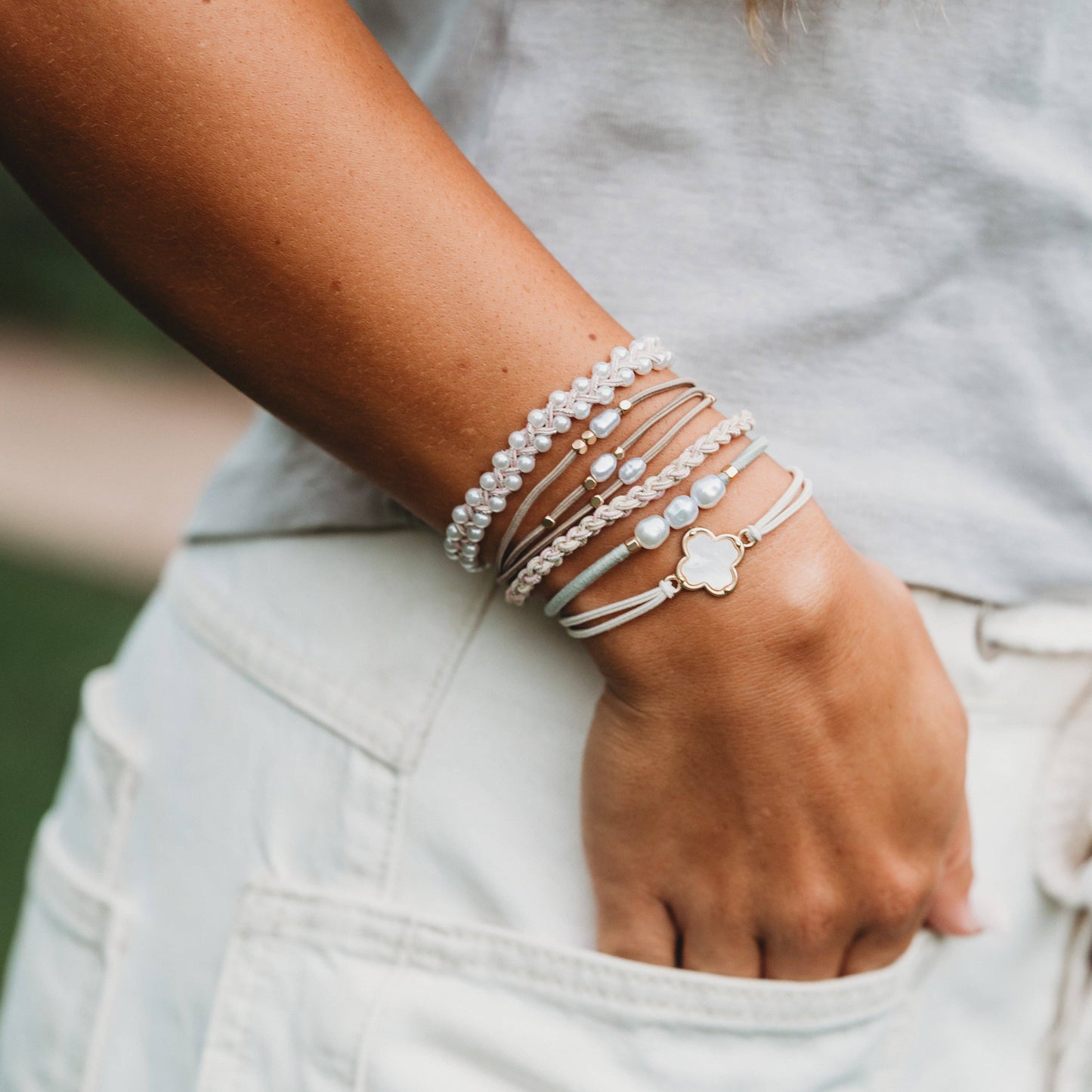 Glimmer | Hair Tie Bracelets