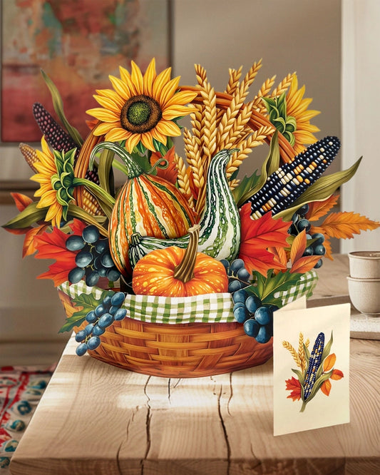Golden Harvest | Pop-Up Greeting Card (NEW ARRIVAL)