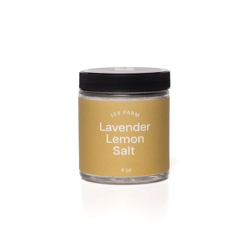 Lavender Lemon Salt - Gourmet Seasoning 4oz