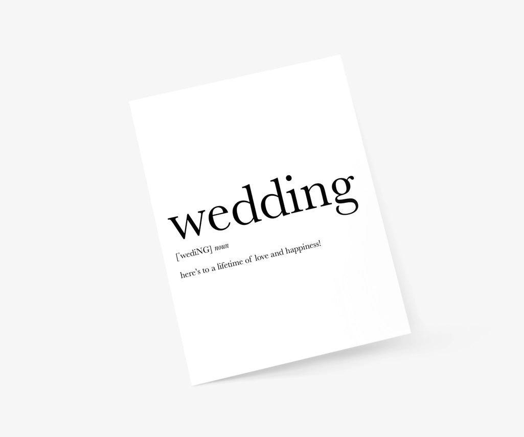 Wedding Lifetime Of Happiness | Wedding & Anniversary Card