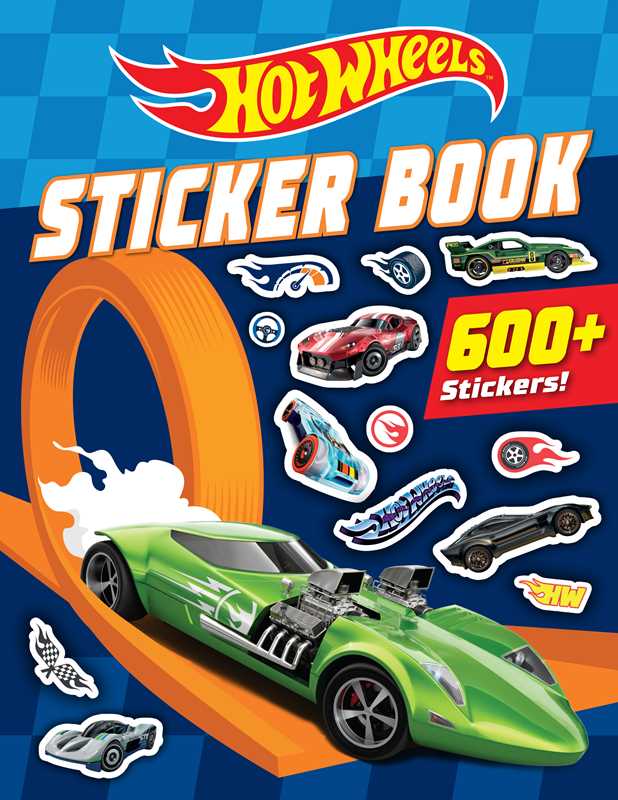 Hot Wheels Sticker Book (NEW ARRIVAL)