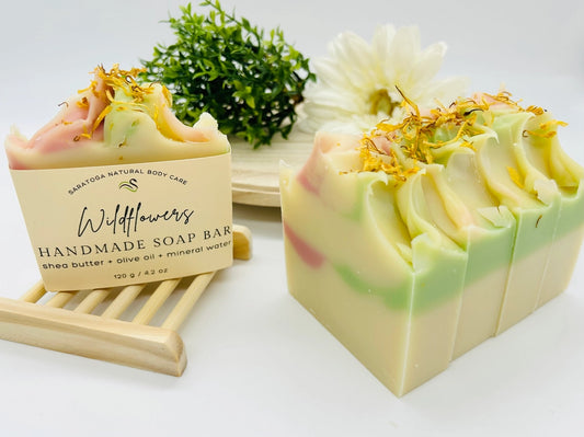 Wildflowers | Vegan Cold Process Soap Bar (RESTOCK)