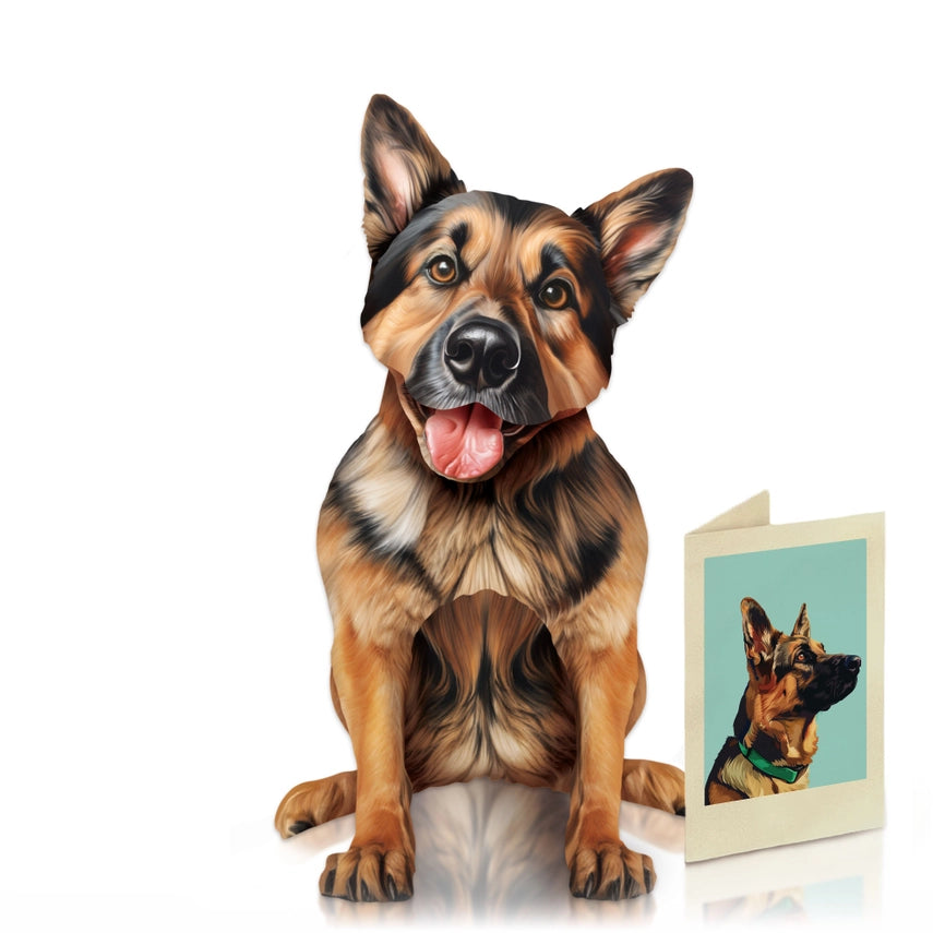German Shepherd | Pop-Up Greeting Card