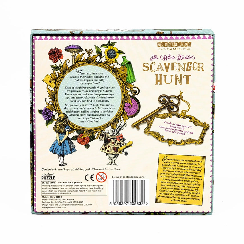 "The White Rabbit's" Scavenger Hunt