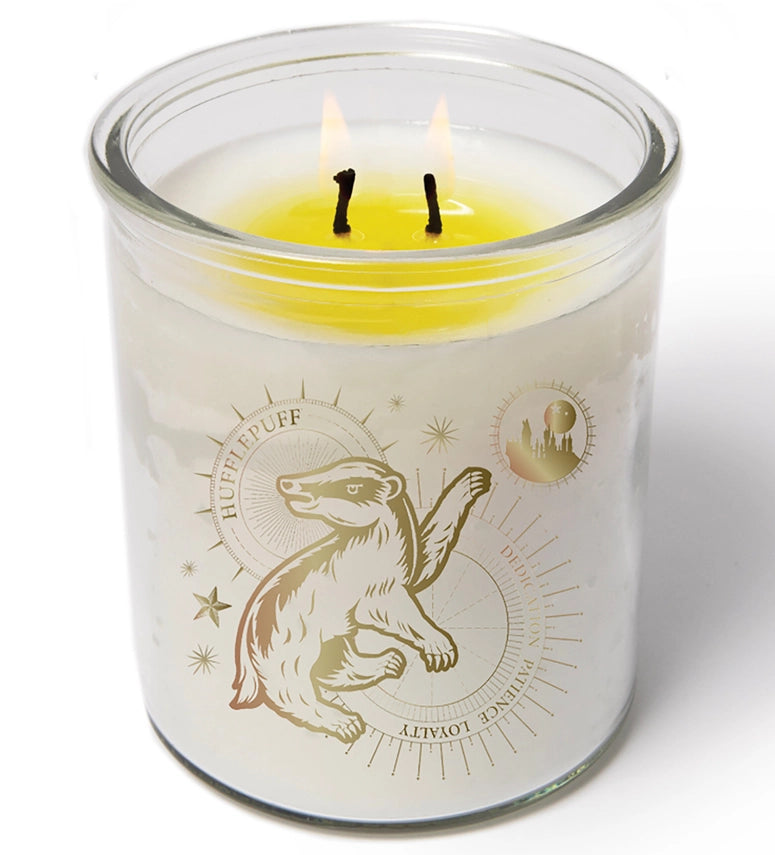 Hufflepuff Magical Color-Changing Candle 10oz | Harry Potter