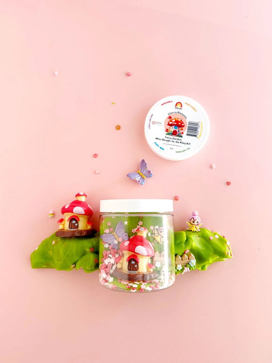 Fairy Garden Mini Dough-To-Go | Cherry Blossom