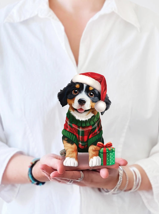 Mini Christmas Puppy | Pop-Up Greeting Card (NEW ARRIVAL)
