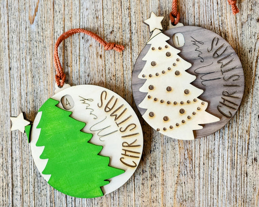 Countdown To Christmas Ornament