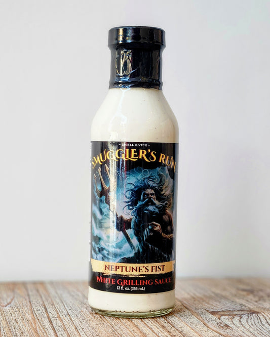 "Neptune's Fist" White Grilling Sauce 12oz | Smuggler's Run