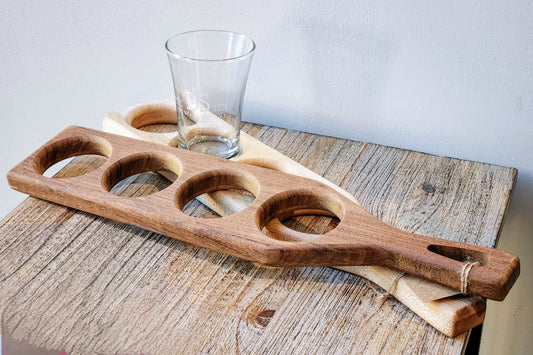 Craft Beer Wooden Flight Paddle