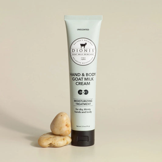 Unscented | Hand & Body Goat Milk Cream 3.3oz