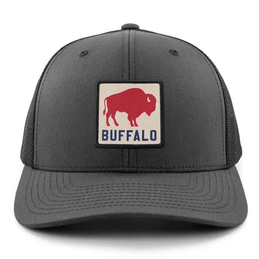 Buffalo Town Square Classic Snapback Trucker Hat | Buffalo Bills