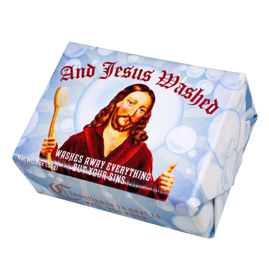 And Jesus Washed Bar Soap