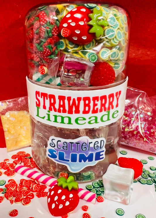 Strawberry Limeade | Scattered Slime Kit