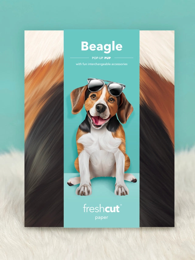 Beagle | Pop-Up Greeting Card