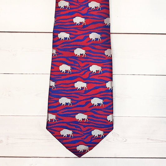 Zebra Neck Tie | Buffalo Bills