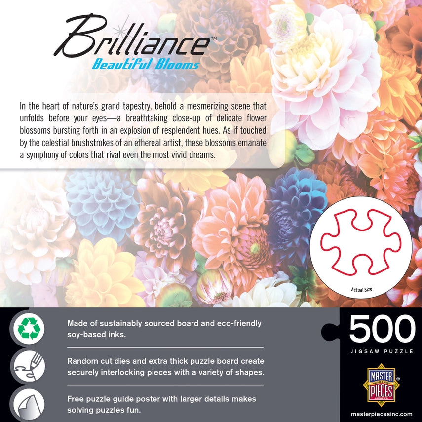 Beautiful Blooms 500PC Puzzle