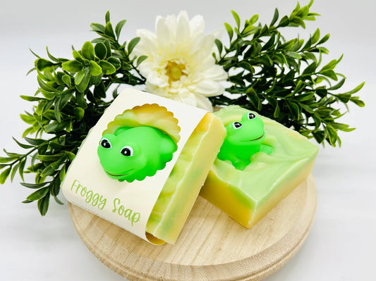 Froggy | Vegan Cold Process Soap Bar (RESTOCK)