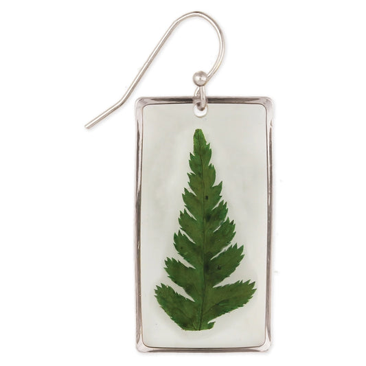 Fern | Dried Flower Earrings