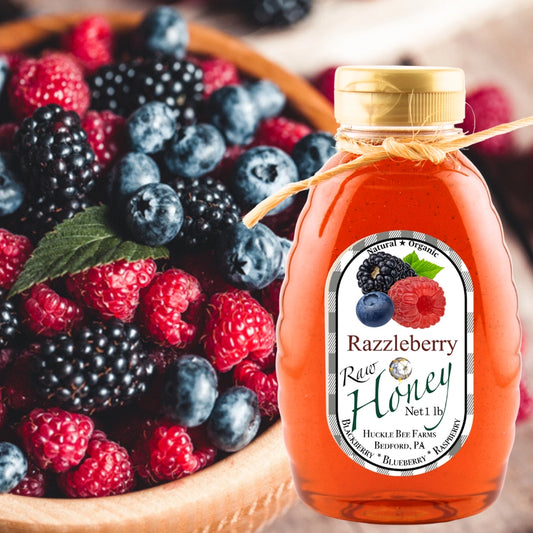 Razzleberry Raw Honey 8oz (NEW ARRIVAL)