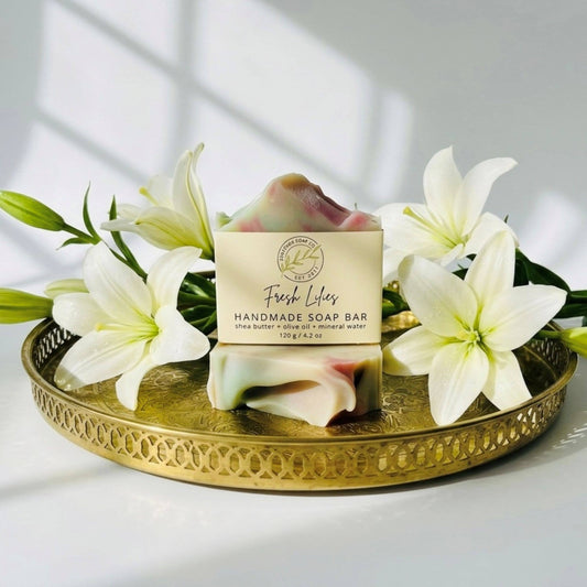 Fresh Lilies | Vegan Cold Process Soap Bar
