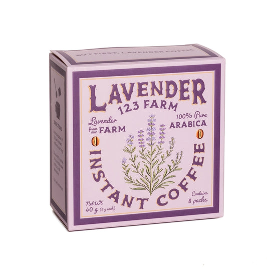Instant Lavender Coffee | Arabica Blend 8PC