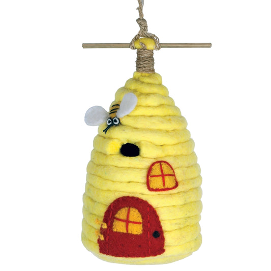Honey House | Felt Birdhouse