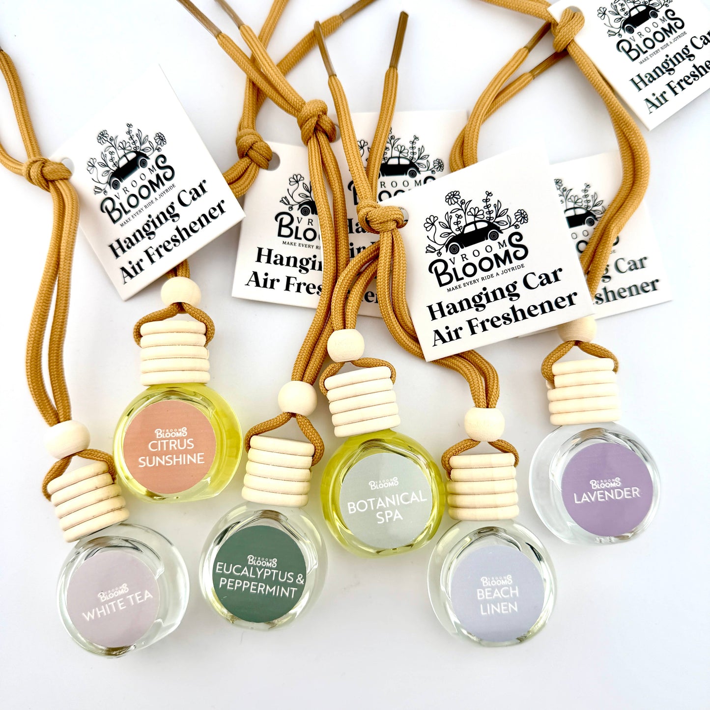 Hanging Car Air Fresheners | Vroom Blooms
