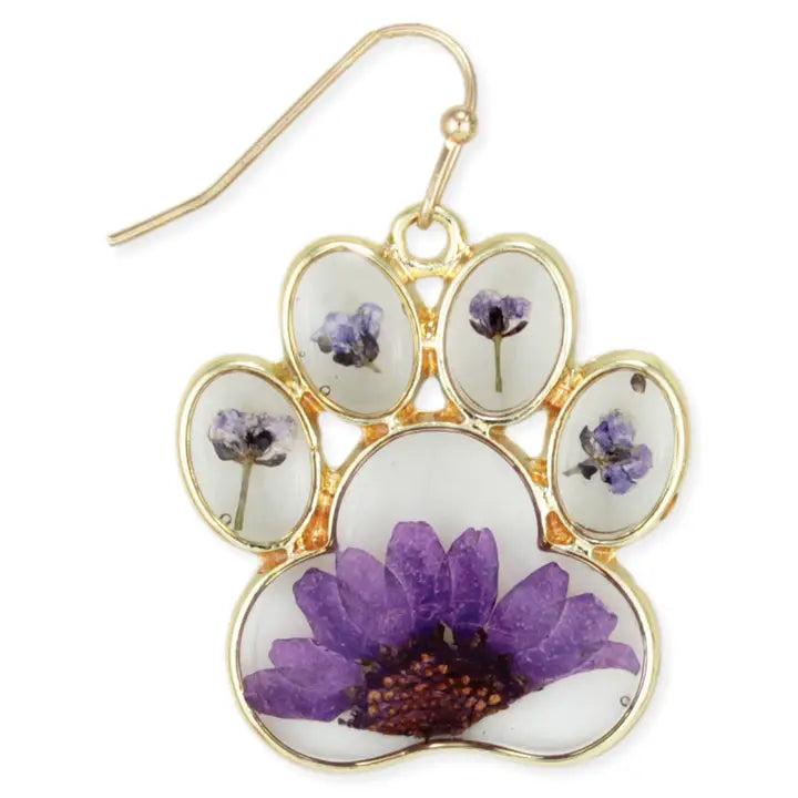 Precious Paw | Dried Flower Earrings