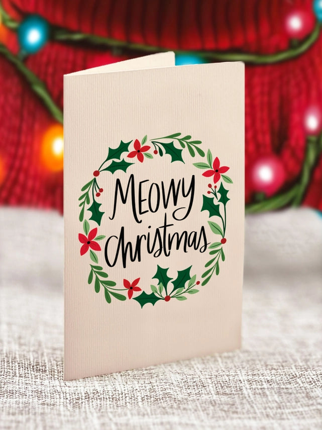 Mini Christmas Kitten | Pop-Up Greeting Card (NEW ARRIVAL)