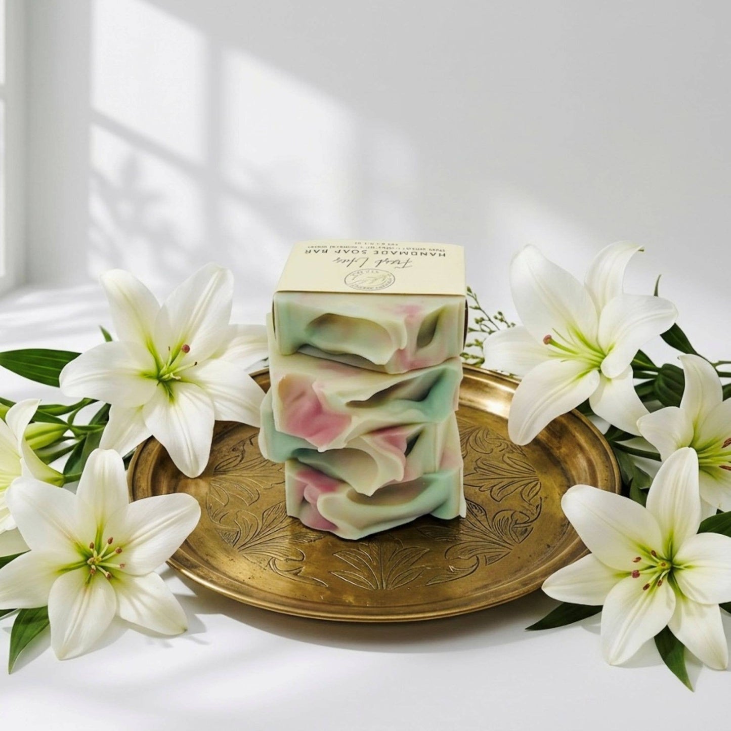 Fresh Lilies | Vegan Cold Process Soap Bar