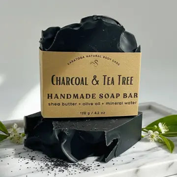 Charcoal & Tea Tree | Vegan Cold Process Soap Bar