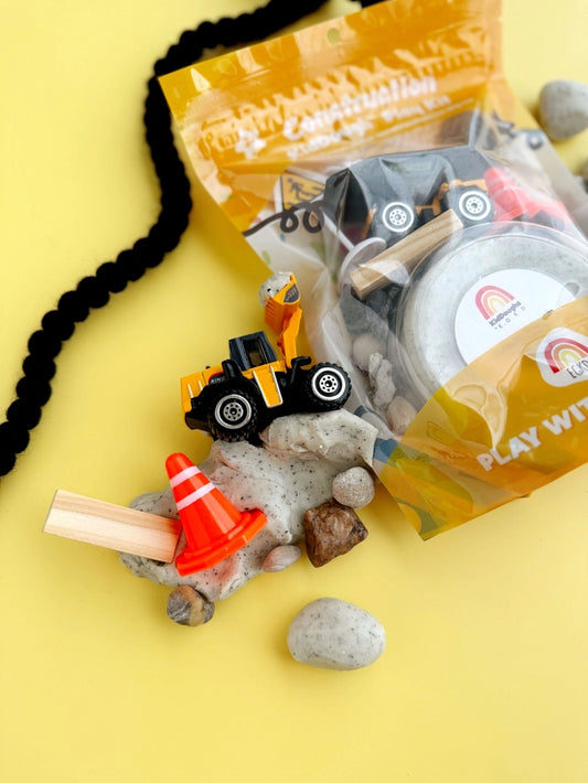 Construction KidDough Play Kit | Cookies & Cream