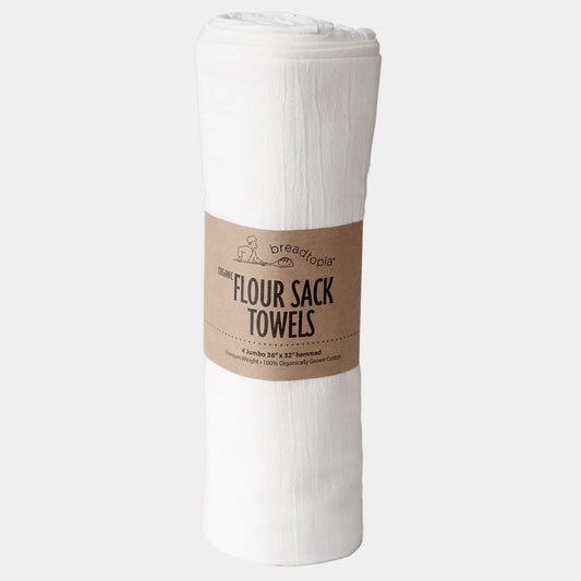Jumbo Organic Flour Sack Towels 4PC