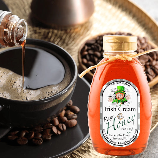 Irish Cream Raw Honey 8oz (NEW ARRIVAL)