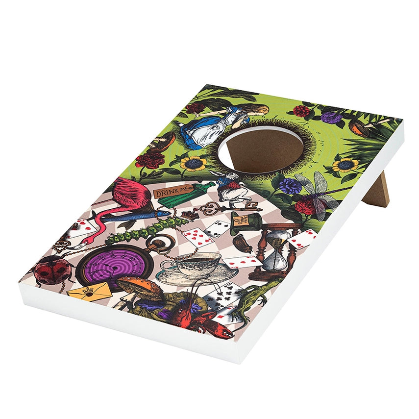 "Alice's" Down the Rabbit Hole | Beanbag Throwing Game