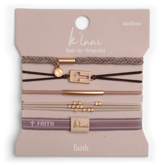 Faith | Hair Tie Bracelets