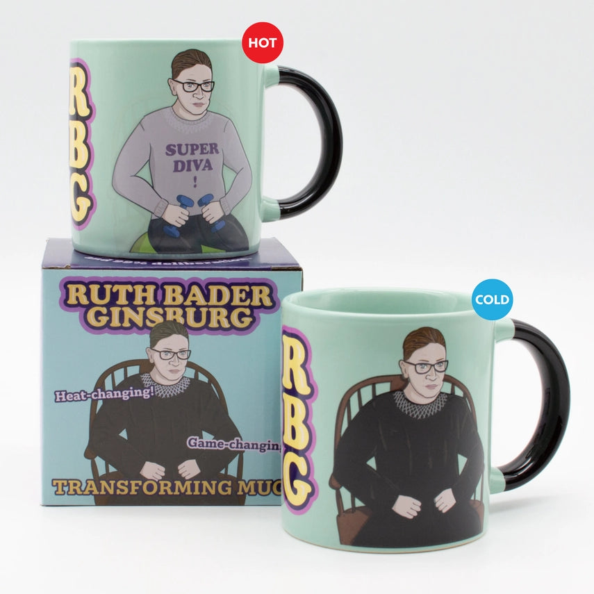Ruth Bader Ginsburg Heat-Changing Coffee Mug - 12oz