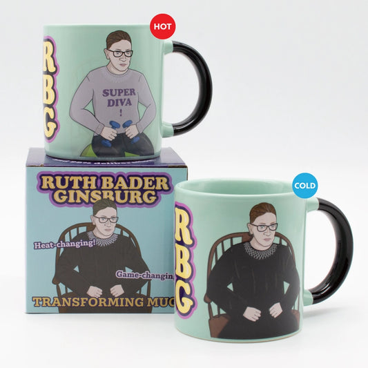 Ruth Bader Ginsburg Heat-Changing Coffee Mug - 12oz
