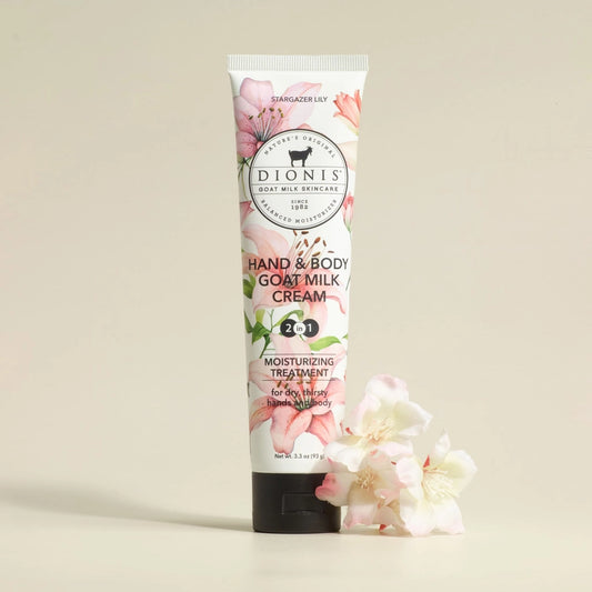 Stargazer Lily | Hand & Body Goat Milk Cream 3.3oz