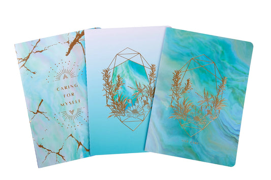 Inner World Self-Care Sewn Notebook Collection | Set Of 3