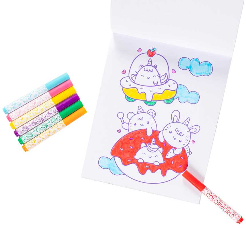 ColorWorld: Sweet Scents Coloring Kit (NEW ARRIVAL)