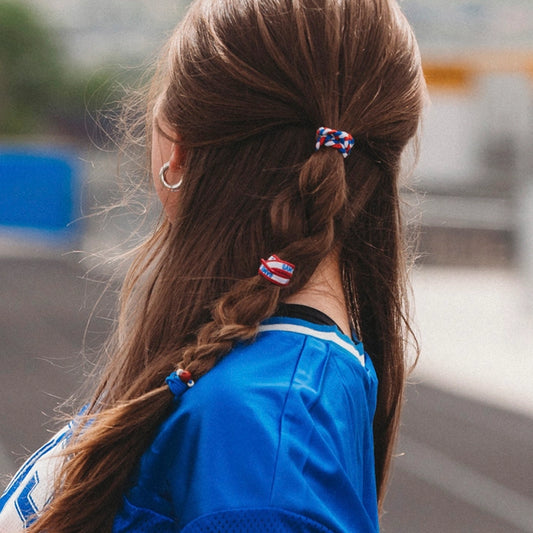 Buffalo Bills Game Day | Hair Tie Bracelets