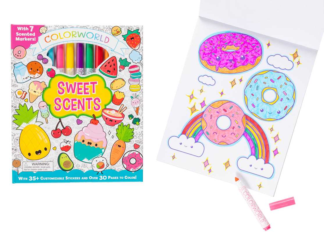 ColorWorld: Sweet Scents Coloring Kit (NEW ARRIVAL)