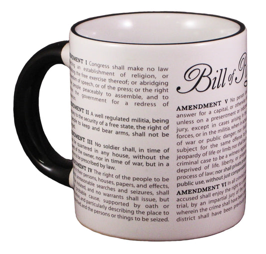 Disappearing Civil Liberties Heat-Changing Coffee Mug 10oz