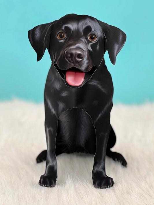 Black Lab | Pop-Up Greeting Card