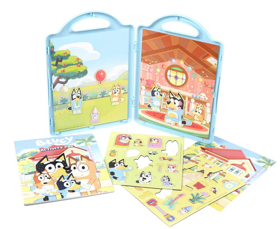 Bluey Activity Pad & Magnetic Play Set (NEW ARRIVAL)