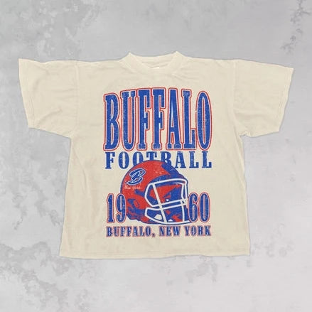 90's Vintage Buffalo Football Oversized T-Shirt | Buffalo Bills